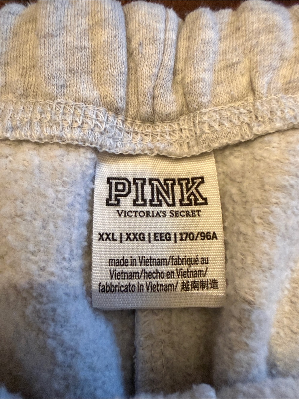 PINK Victoria's Secret Heather Gray Cozy Shorts